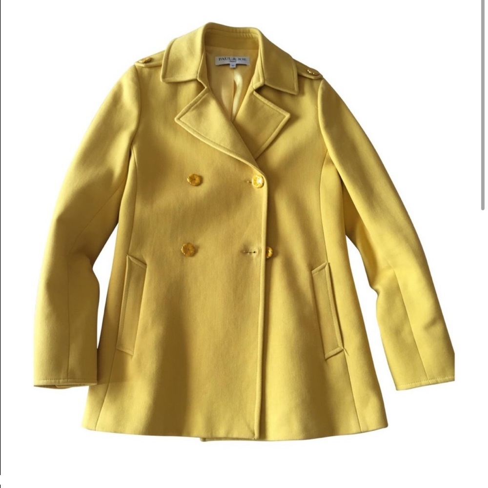SOLD - Paul & Joe - Women’s single breast button coat